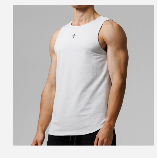 pro tech cotton tank stone