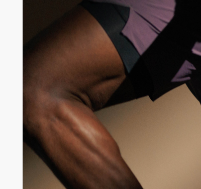 Vapor-Lite™ Liner Short "Cross" - Black Plum