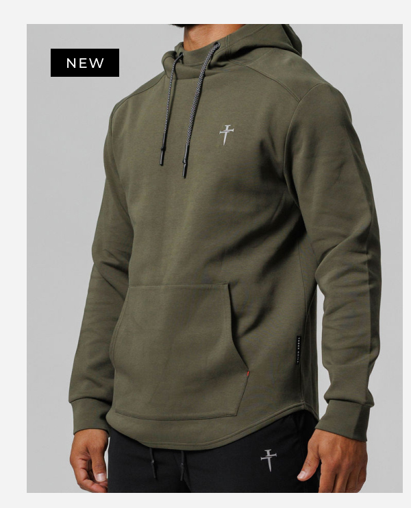 pro tech hoodie dark pine