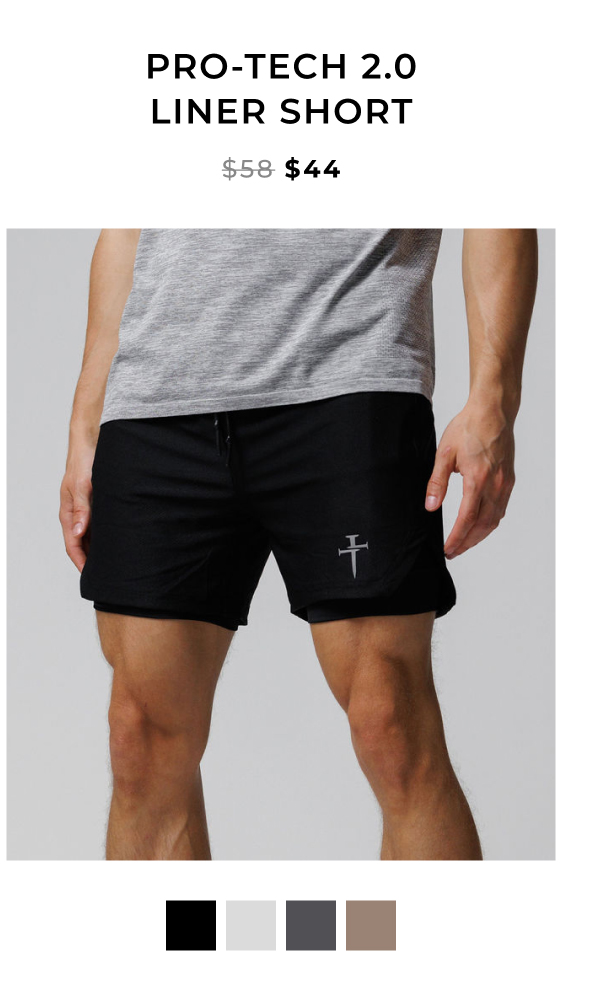 pro tech 2.0 liner short