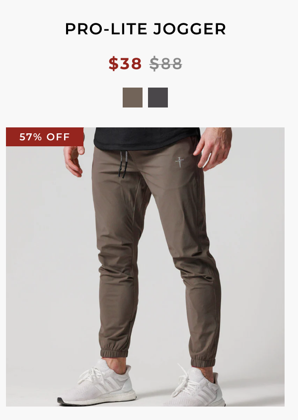 Pro-Lite Jogger - Deep Taupe