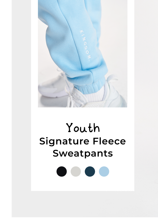 Youth Signature Fleece Sweatpants