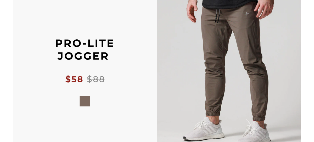 Pro-Lite Jogger - Deep Taupe
