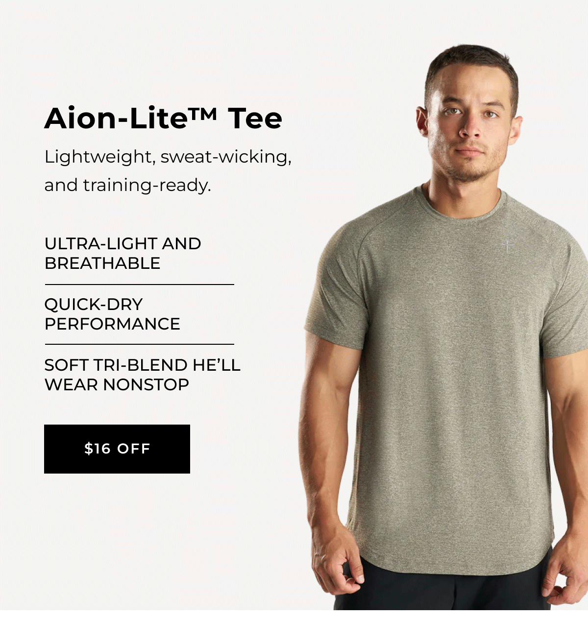 AION-LITE TEE | $16 OFF 