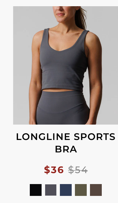 Longline Sports Bra