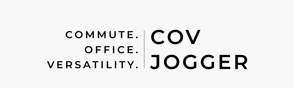 commute. office. versatility. cov jogger