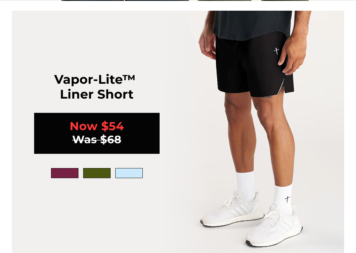 Vapor-Lite™ Liner Short Now $54 Was $68 Sky Blue   Merlot   Dark Pine