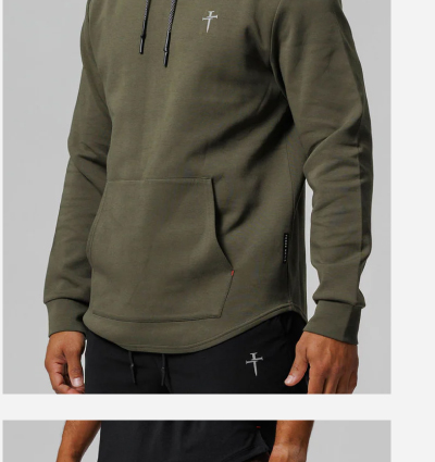 pro tech hoodie dark pine