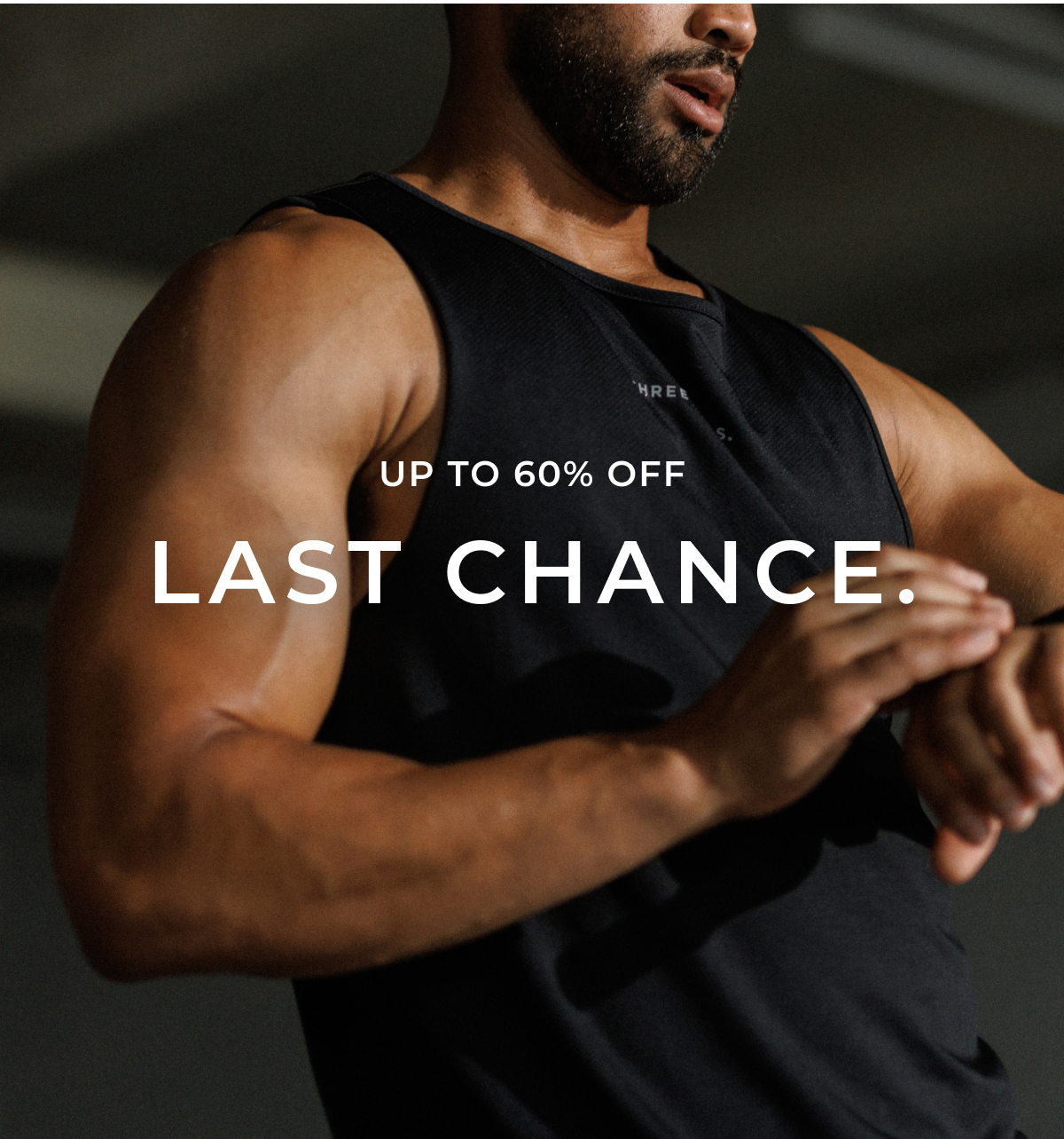 up to 60% off. last chance. 