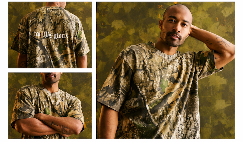 Realtree® heavyweight cotton oversized tee