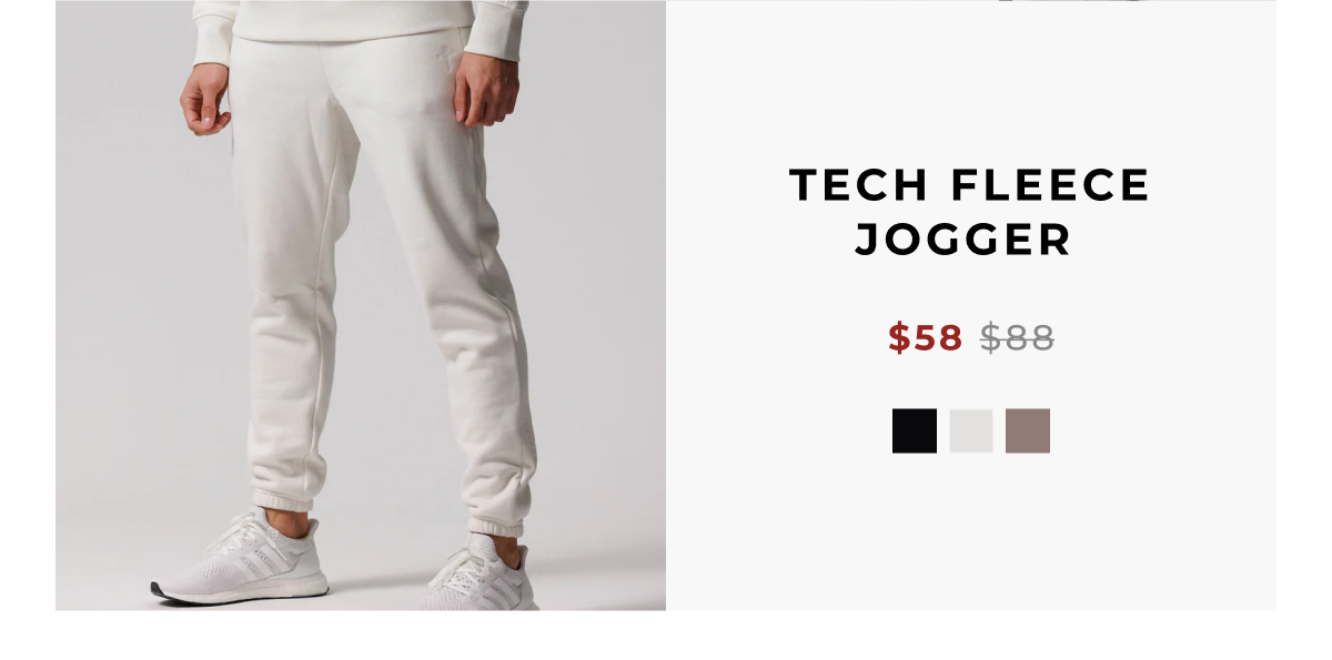 Tech Fleece Jogger - Cream