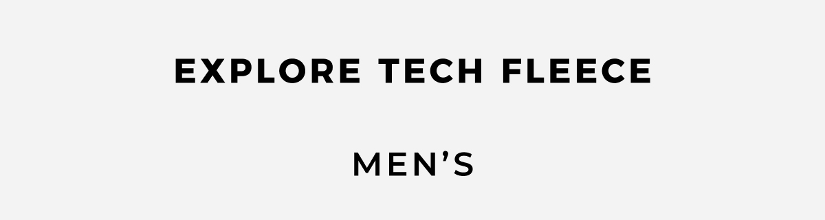 explore tech fleece