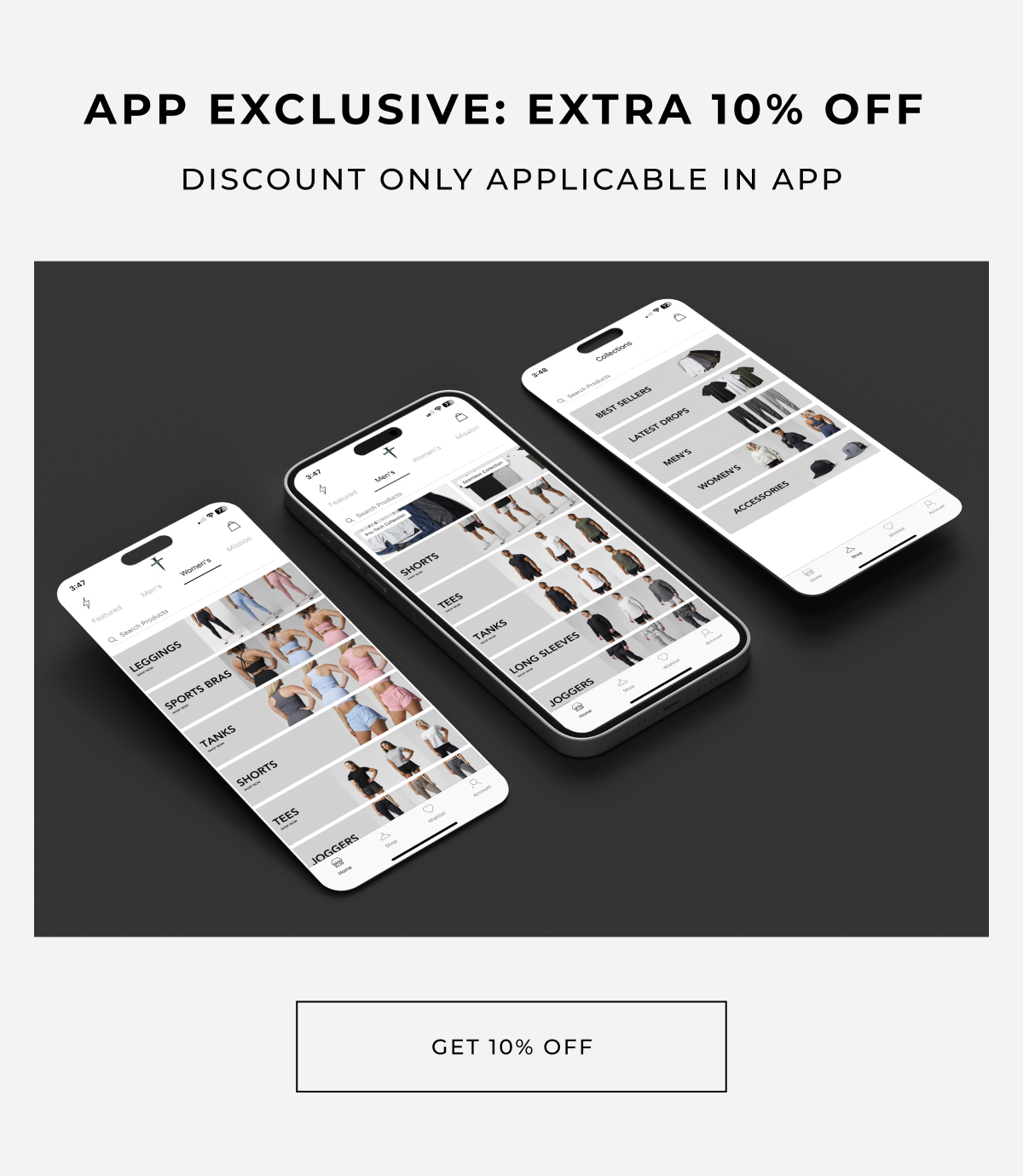 extra savigns only on the app