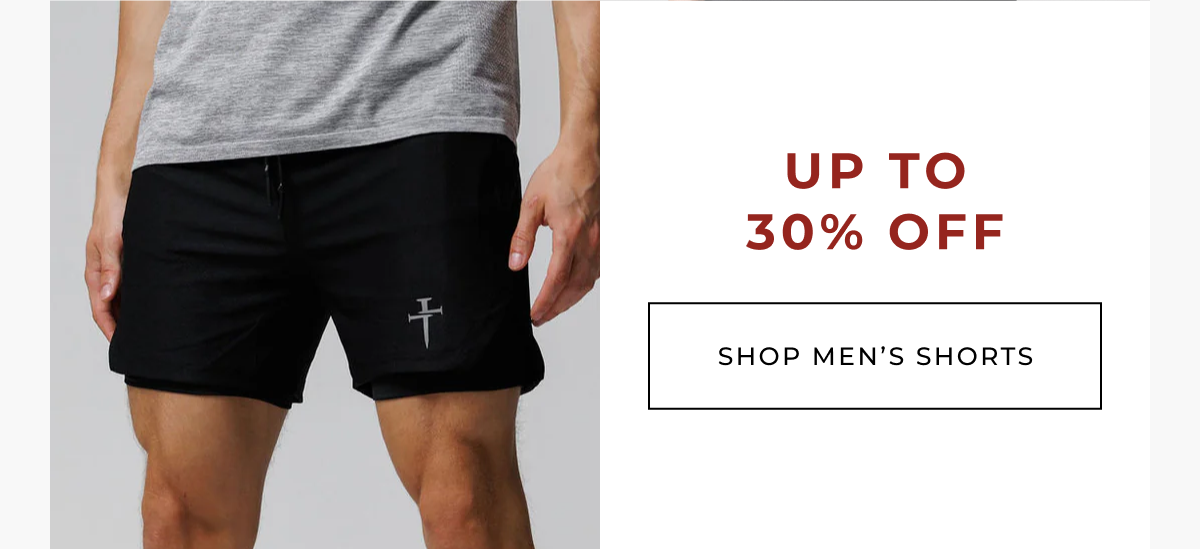 up to 30% off. Shop men's shorts