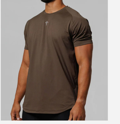 pro tech tee woodland brown