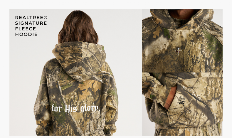 signature fleece hoodie