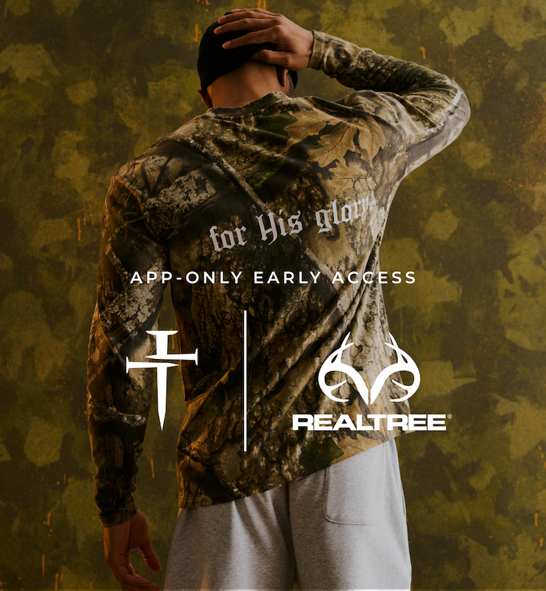 App-only early acccess Three Nails x Realtree®