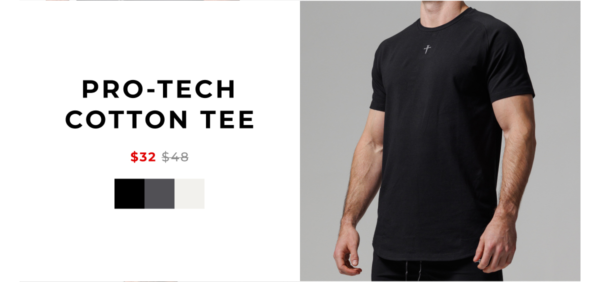 pro-tech cotton tee