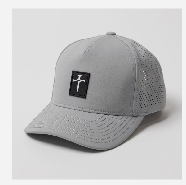 Perforated Hat black