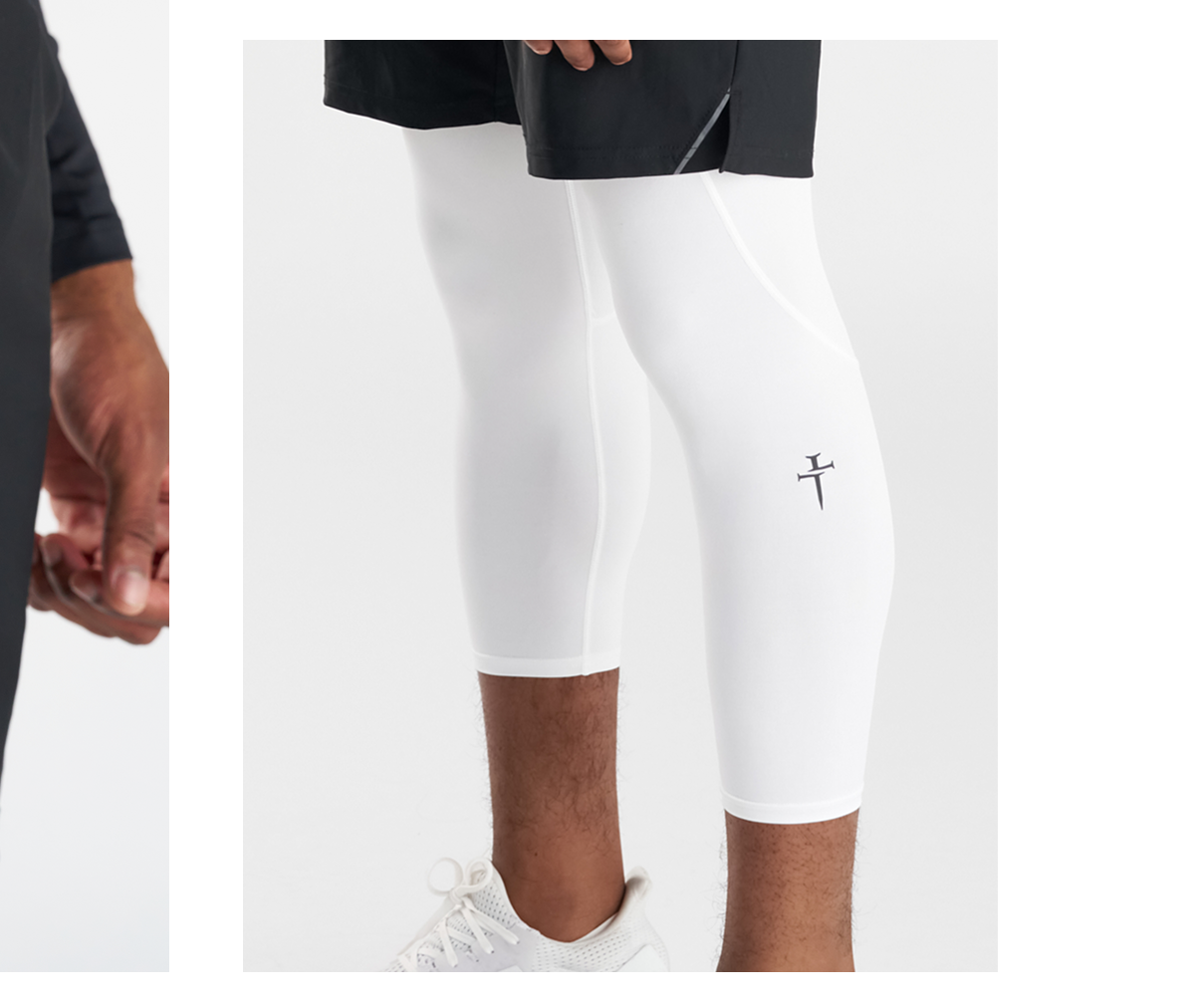 Baselayer 3/4 Length Legging White