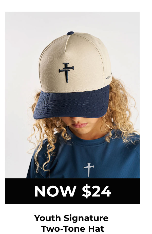 Now $24 | Youth Signature Two-Tone Hat