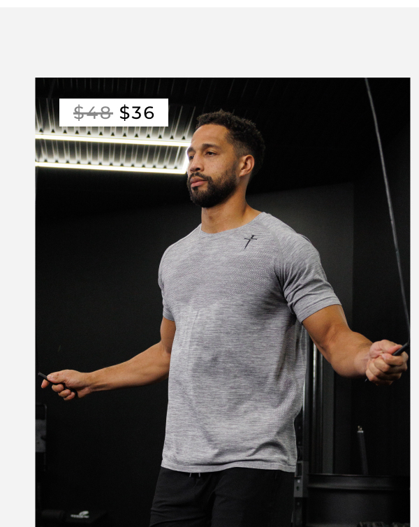 mens seamless tee