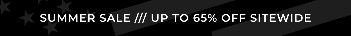 summer sale /// up to 65% off sitewide