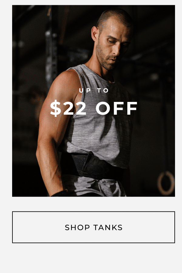 up to $22 off shop tanks