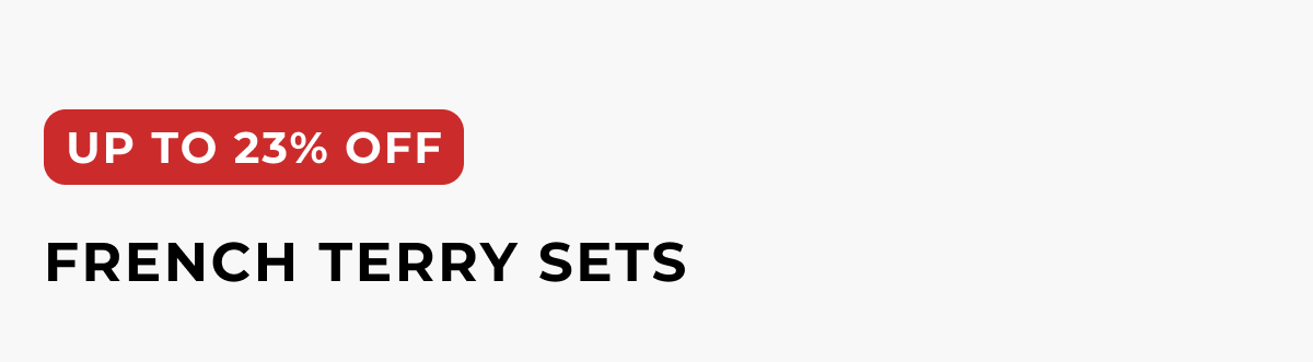 french terry sets