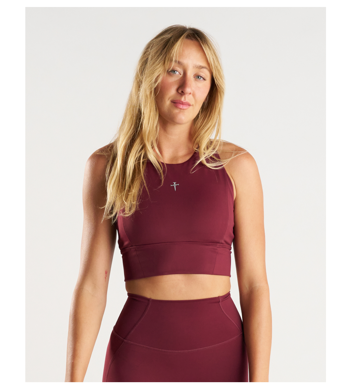 Endura-Train™ Longline Bra Merlot