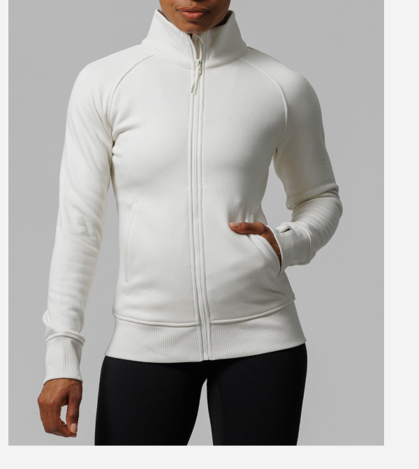 nova full zip cream
