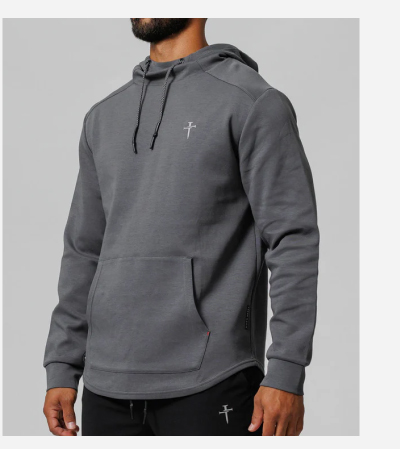 pro tech hoodie grey