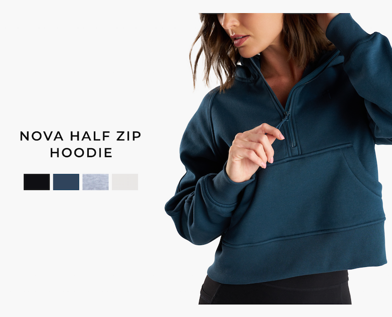 Nova Half Zip Hoodie
