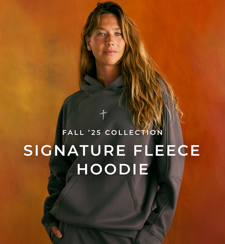 fall '25 collection. signature fleece hoodie