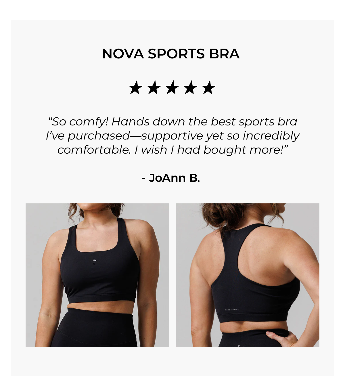NOVA SPORTS BRA  