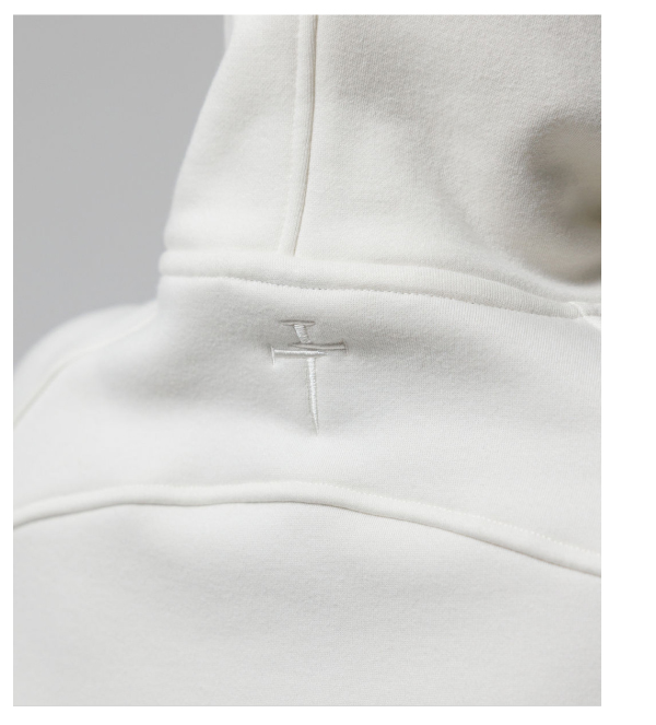Nova Half Zip Hoodie cream