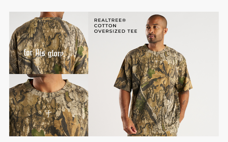 cotton oversized tee