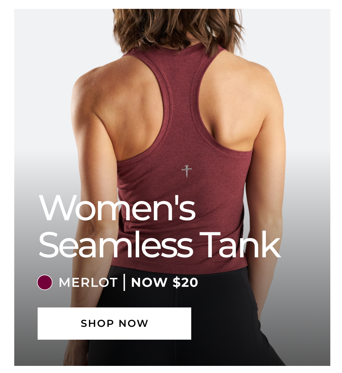 Women's Seamless Tank • MERLOT | NOW $20 SHOP NOW