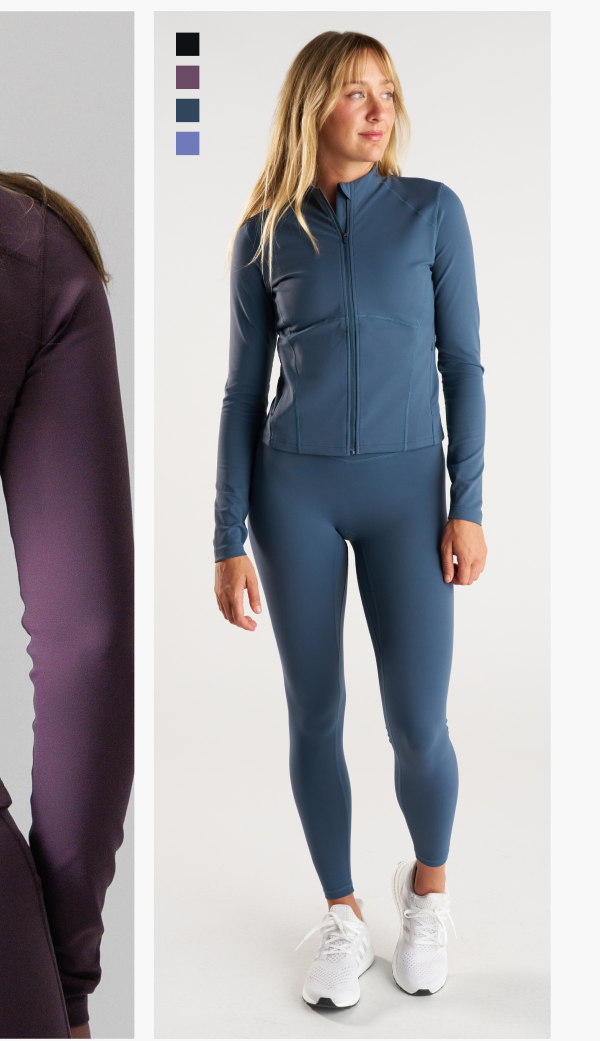 Nova Full Zip Fitted Jacket