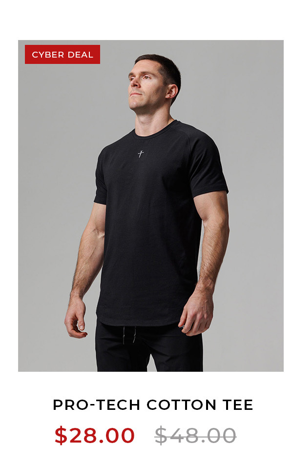 pro tech cotton tee