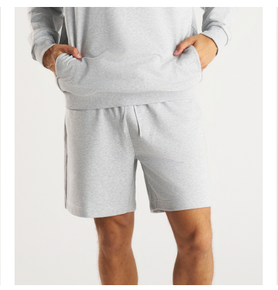 French terry shorts
