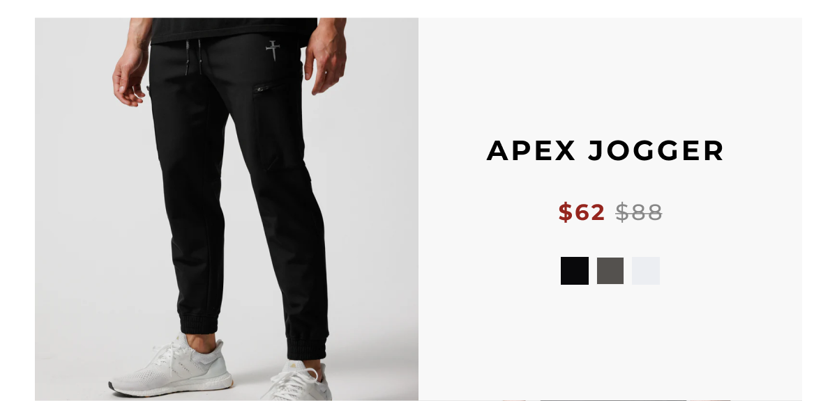 Apex Jogger - Black