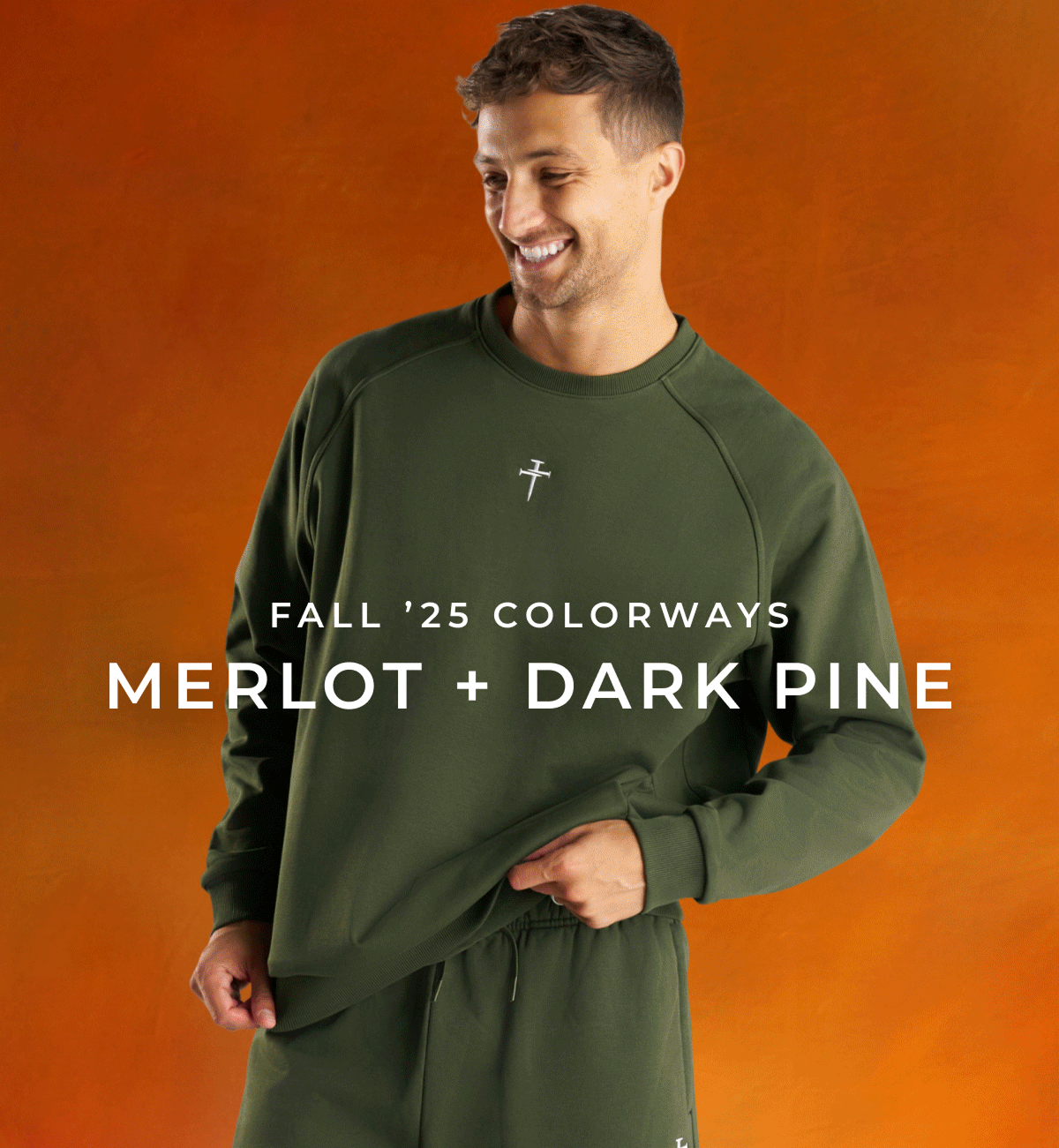 Fall '25 colorways. merlot + dark pine