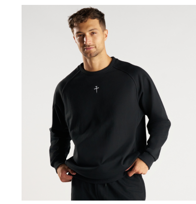 french terry crewneck