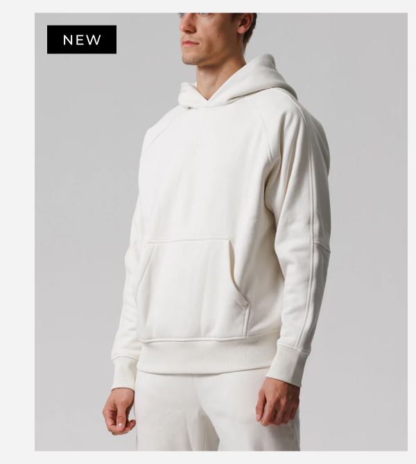 tech fleece hoodie cream
