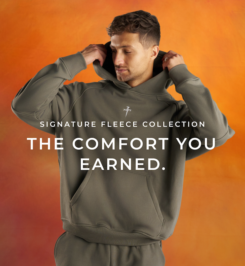signature fleece collection. the comfort you earned.