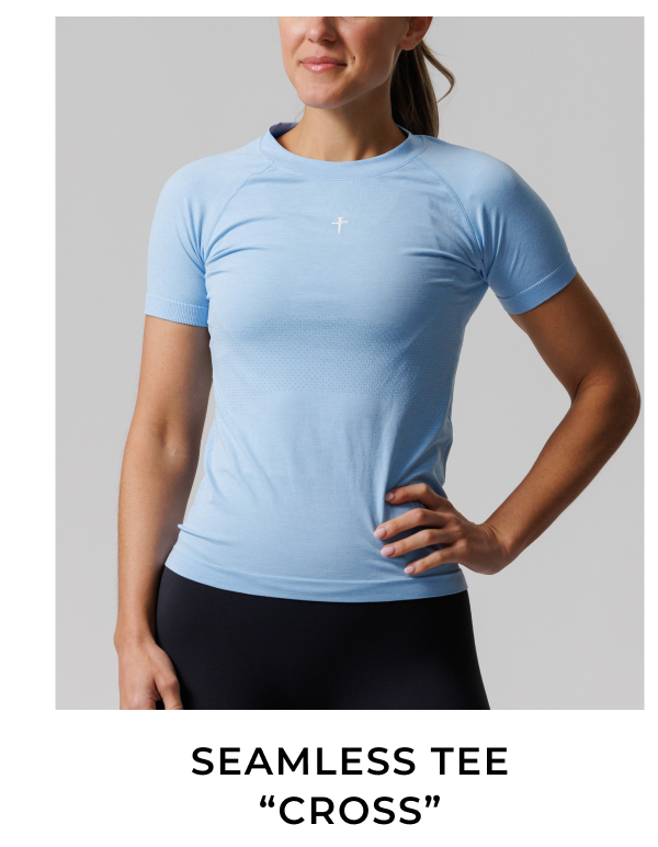 seamless tee "cross"