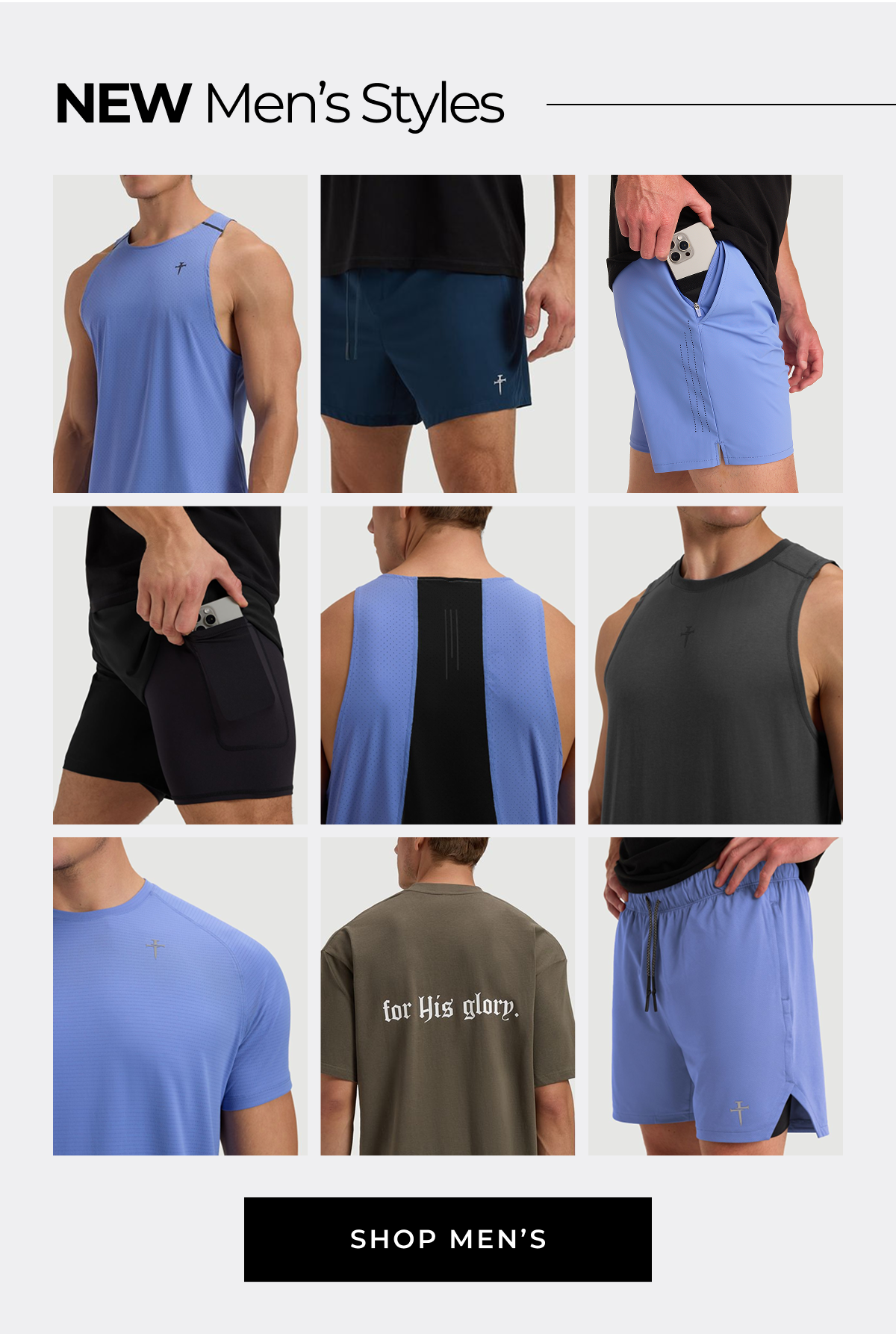 NEW Men's Styles. SHOP MEN'S