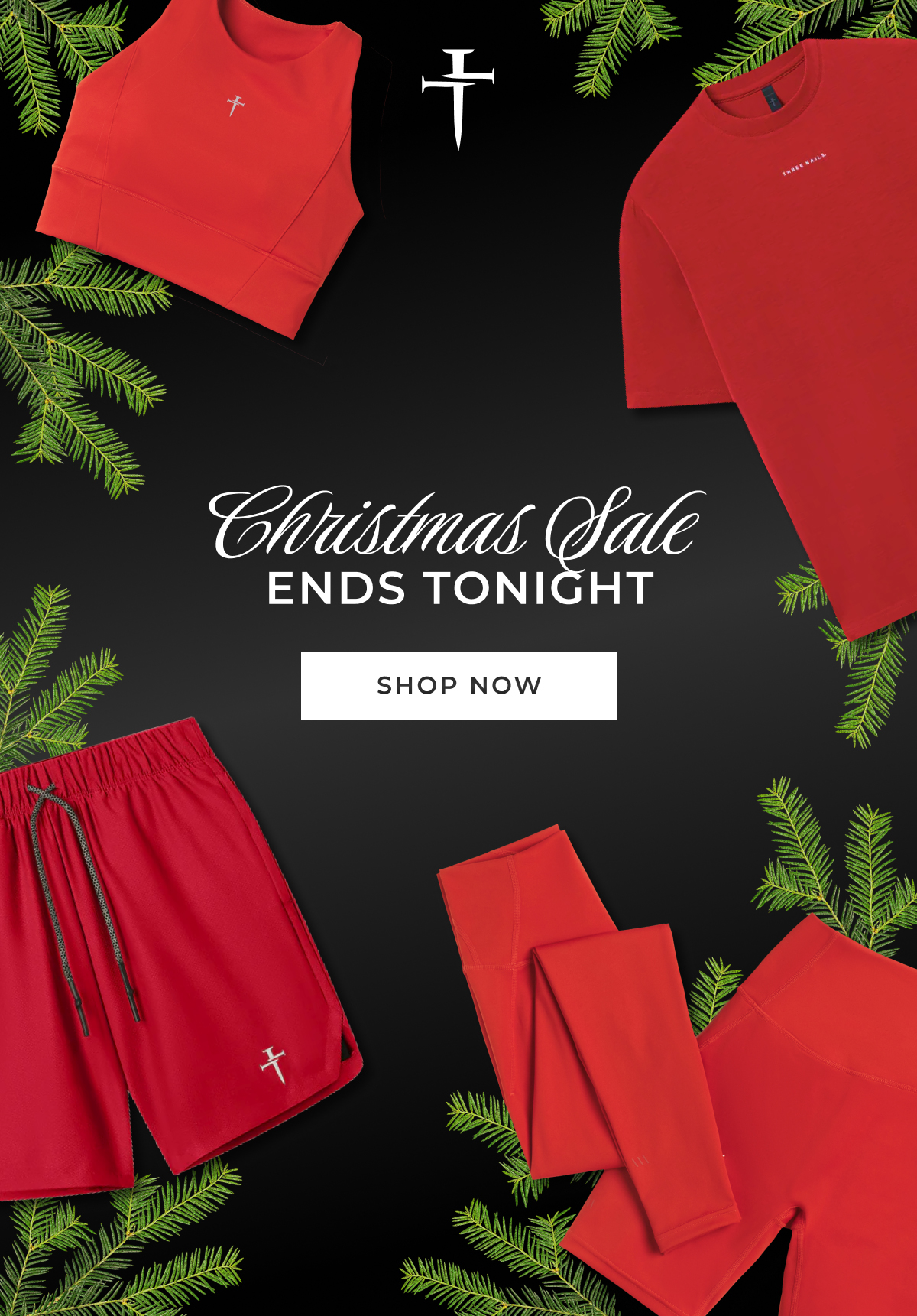 christmas sale ends tonight shop now