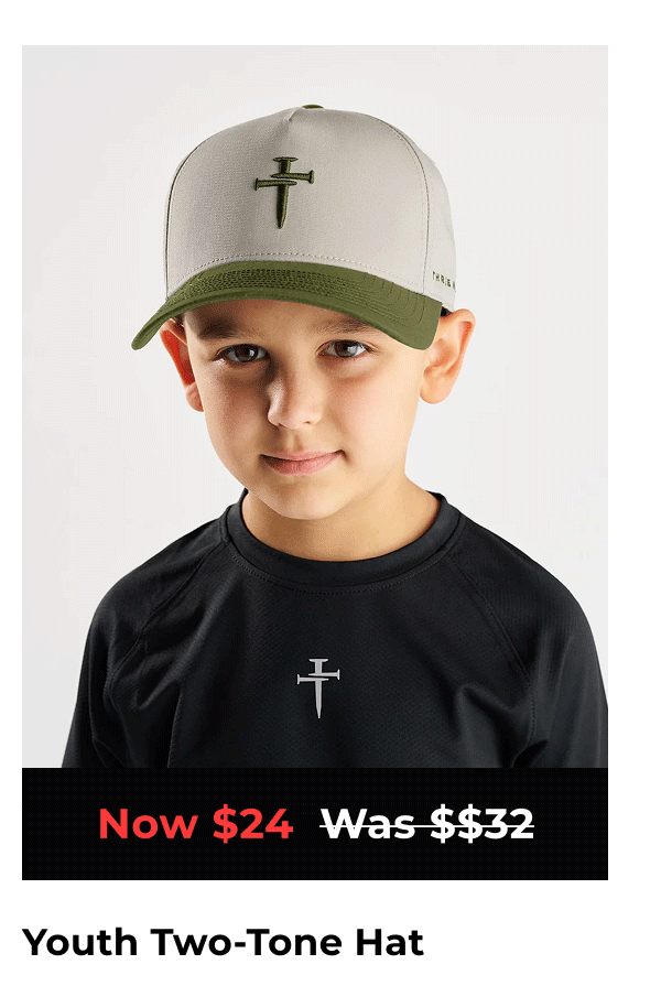 youth two-tone hat